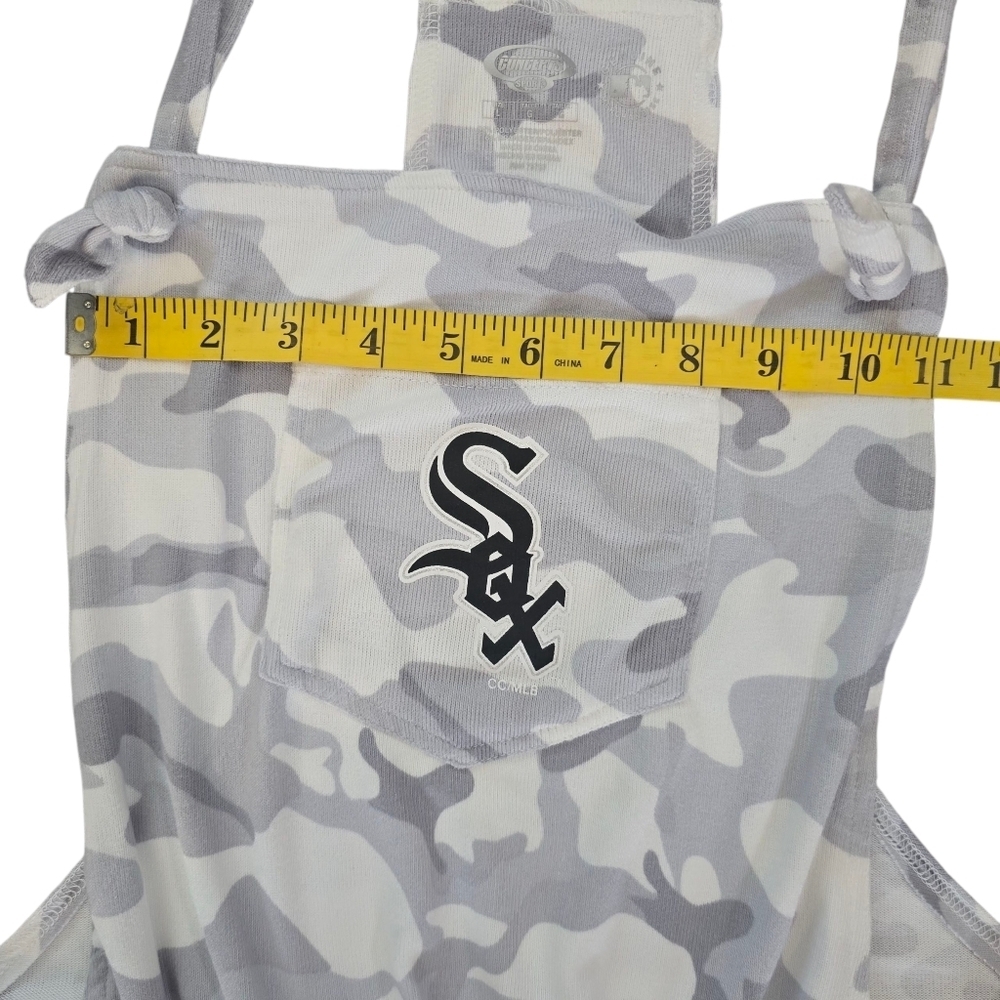 NWT Chicago White Sox Concepts Sport Women's Camo Romper Overalls Gray Large - Picture 3 of 13